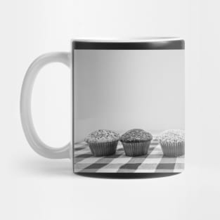 Line of cup cakes Mug